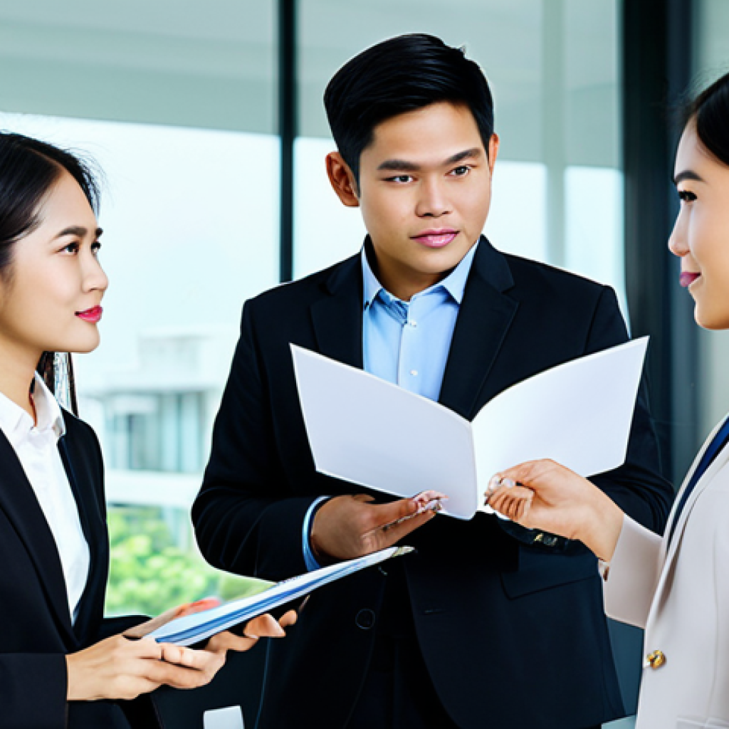 **
A group of professional Thai businesspeople in modest business attire, meeting in a modern office setting to discuss export growth factors, fully clothed, appropriate content, safe for work, perfect anatomy, natural proportions, professional lighting, high resolution.
**
