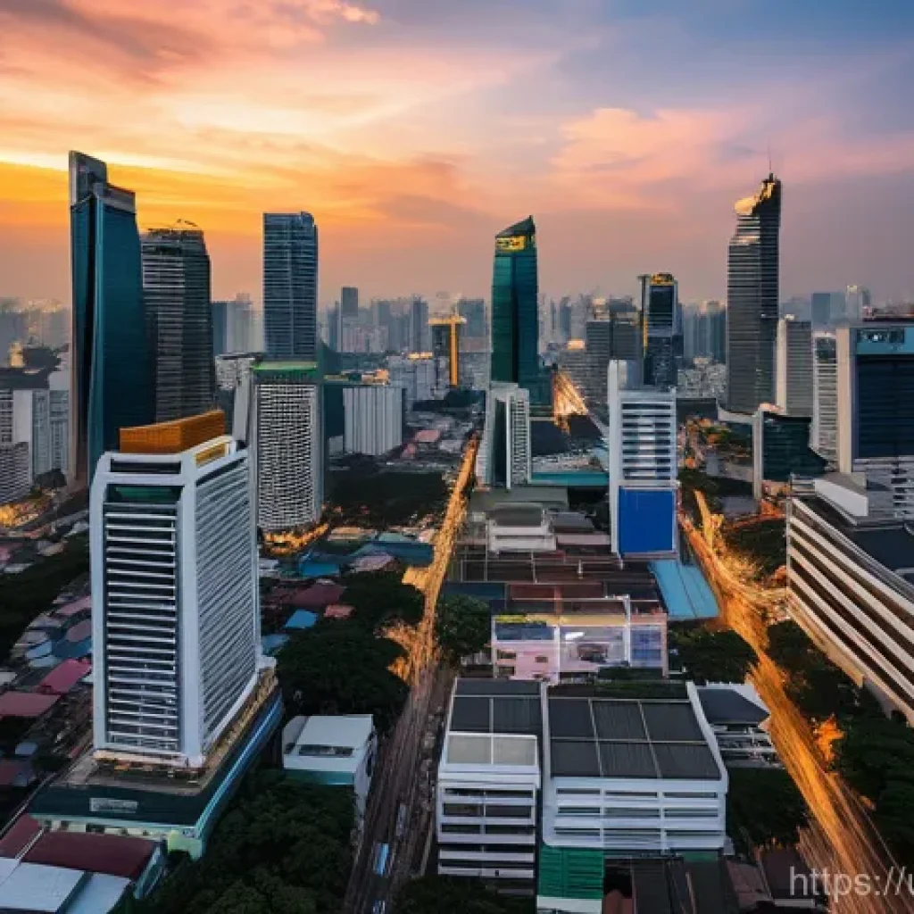 태국의 최신 정치 이슈 - **"A visually striking depiction of the complex and uncertain landscape of Thai politics. The image ...