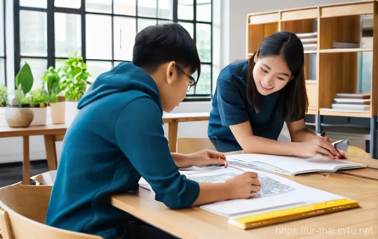 태국의 디자인 아카데미 - **Prompt 1: Modern Thai Fashion Studio – Blending Tradition with Innovation**
    A vibrant, sunlit ...